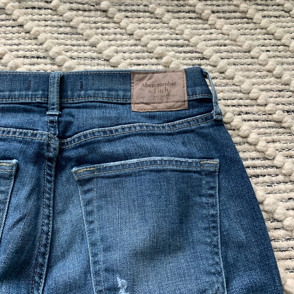 Abercrombie and Fitch distressed jeans stretch super skinny 29w 30l - Picture 11 of 11
